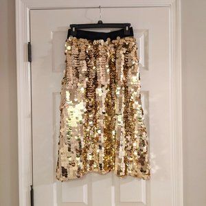 (New) Gold color Spangle Skirt